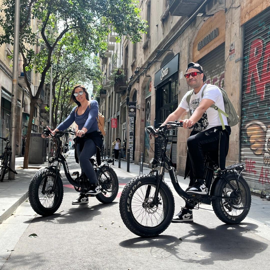 Rent electric Fat Bike in Barcelonna JetScoot