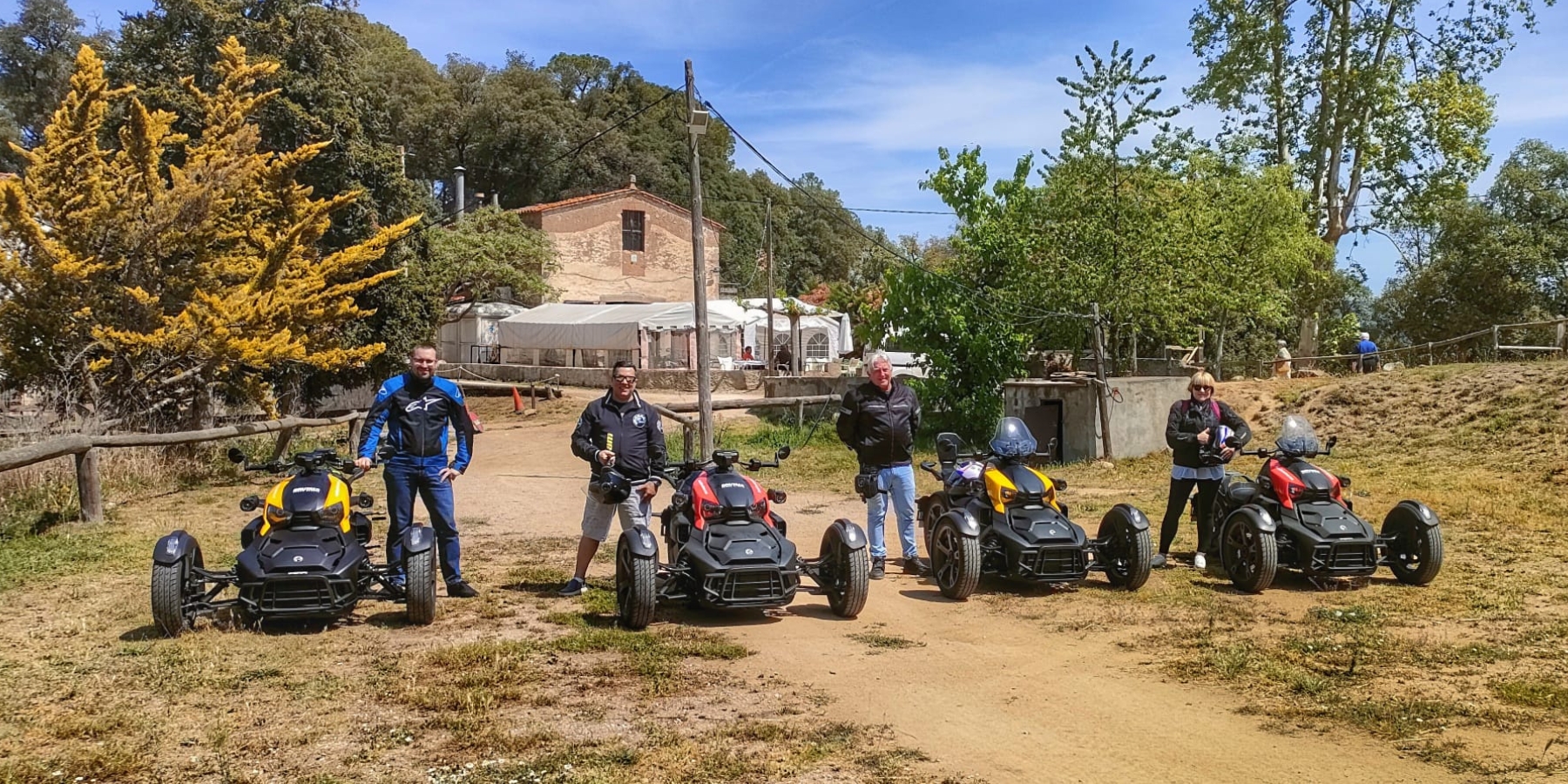 Tour Barcelona in Can-Am Ryker along the coast