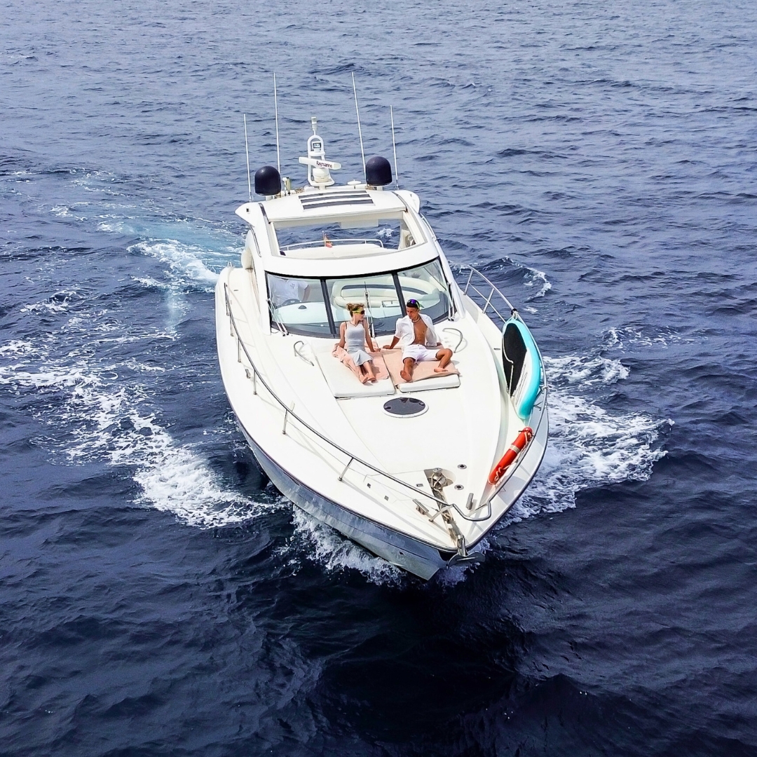 Rent private yacht Sunseeker Camargue 50HT Barcelona