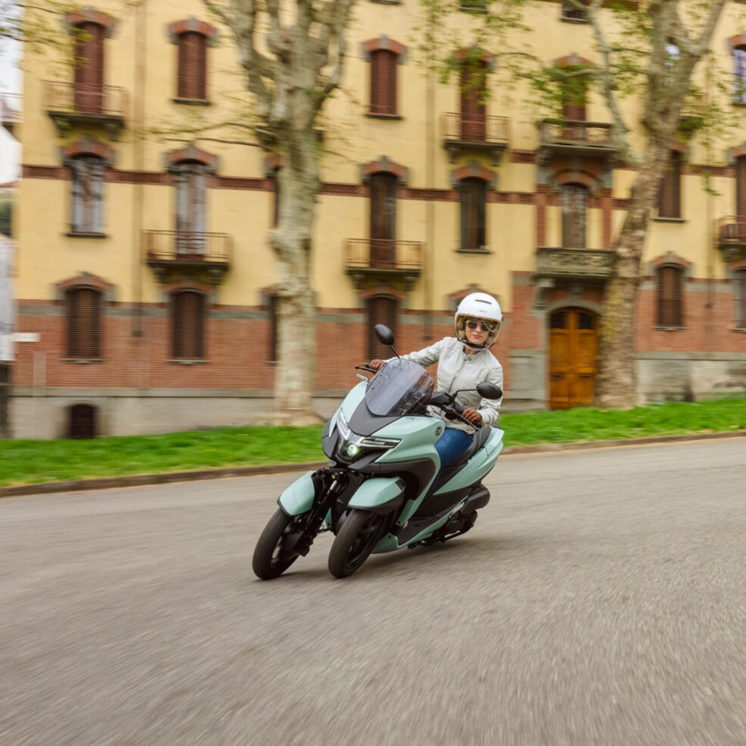 Tricity 125cc, comodidad y autonomía